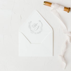Wedding Envelope Liner Template | A7 Envelope Liner | Envelope Liner | Envelope Liner Template | Templett | Instant Download | Custom