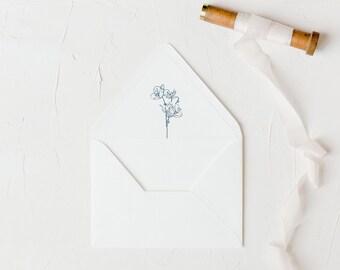Euro Flap Envelope Liner Template Etsy