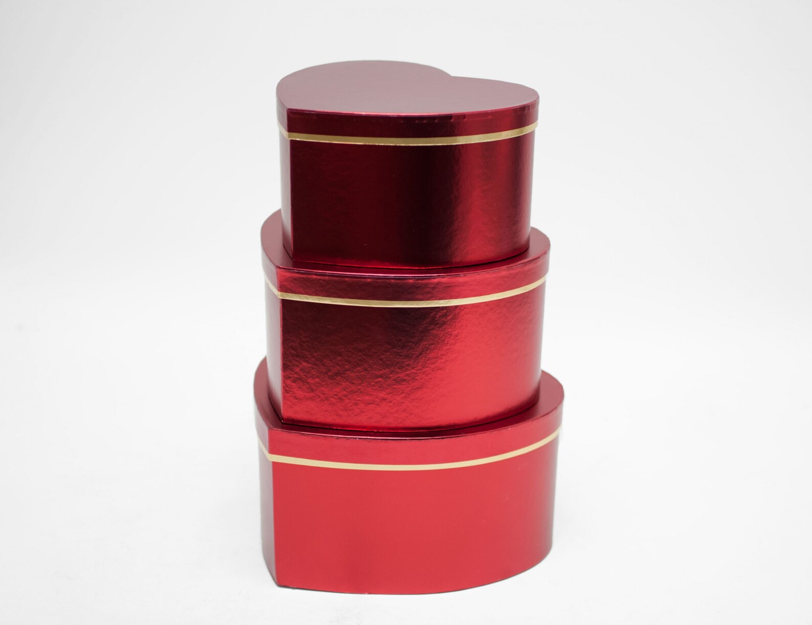 Heart Shape Set of 3 Flower Boxes Gift Boxes Floral Etsy