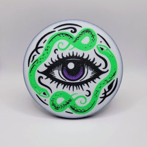 Custom Visionary Guardian Trailer Hitch Cover | Fits 2" Receiver (2x2 Standard) | 3D Printed in the USA | Color Customization Available