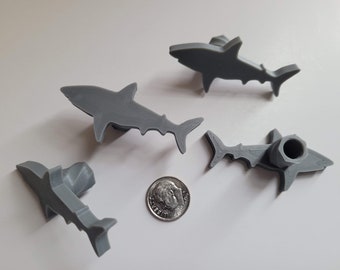 Shark Valve Stem Caps, Gray. Add Some Bite to Your Tires with Shark Valve Stem Caps. A Cool and practical car accessory! 3D printed