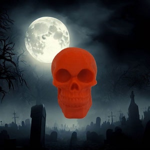 Skull (Medium) Tire Valve Stem Cap. Available in several Colors. 3D printed with Eco Friendly Material. Schrader Valve Stem Cover
