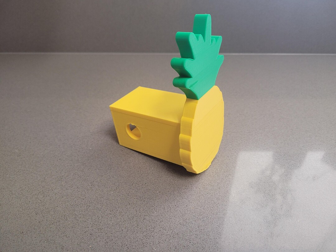 Pineapple 2D Hitch Receiver Cap. 2 Inch Receiver Plug. Several Colors