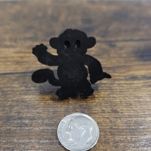 Monkey Tire Valve Stem Cap. Available in several Colors. 3D printed with Eco Friendly Material. Schrader Valve Stems. Unique Gift.