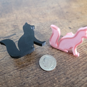 Fox Sihloutte Tire Valve Stem Cap. Available in several Colors. 3D printed with Eco Friendly Material. Fits Schrader Valve Stems.