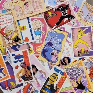 90s Valentines Cards & Mystery Box | Ready to Ship | Valentines Day Gift