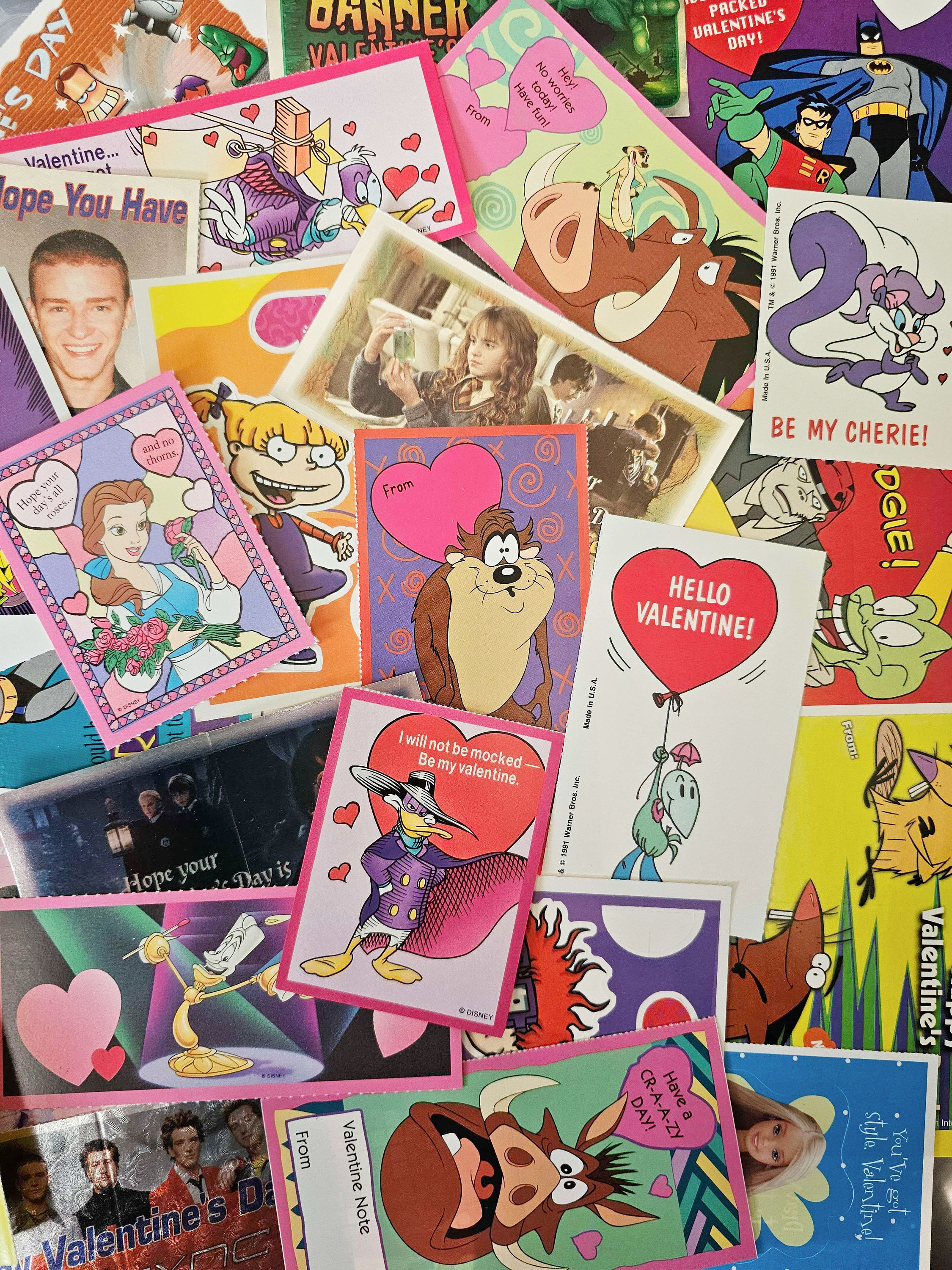 90s Valentines Cards & Mystery Box | Ready to Ship | Valentines