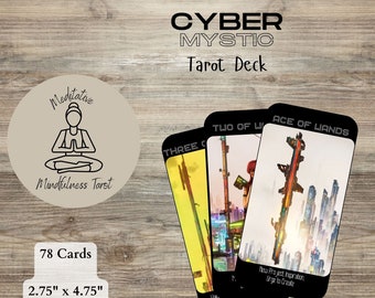 CyberMystic Tarot Deck Physical Version