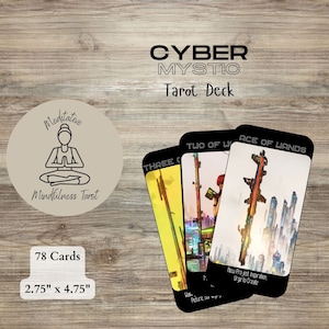 CyberMystic Tarot Deck Digital Version