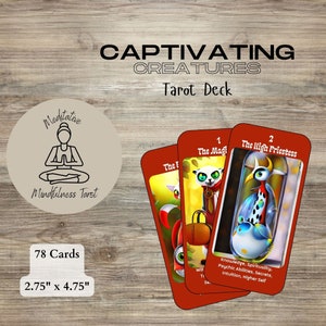 Captivating Creatures Tarot Deck Physical Version