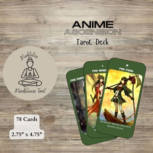 Anime Ascension Tarot Deck Digital Version