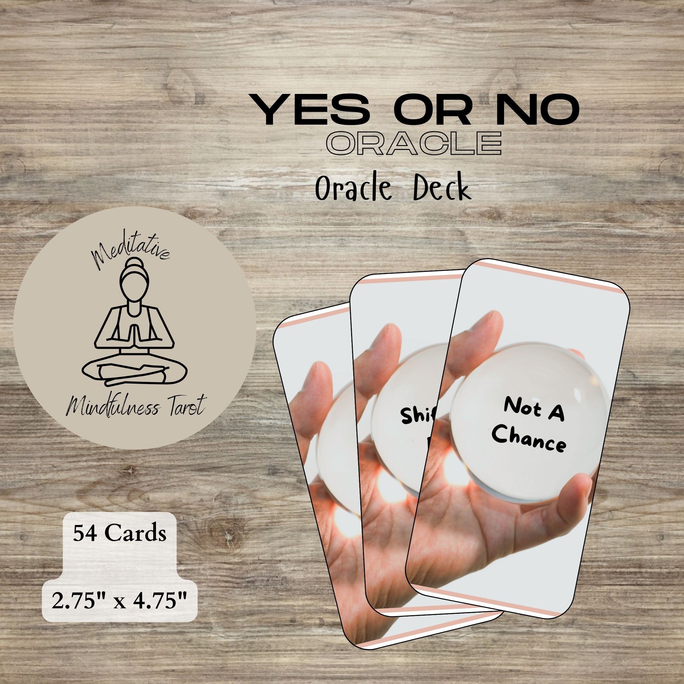 Yes or No Oracle Deck Physical Version Etsy