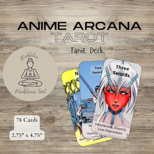 Anime Arcana Tarot Deck Digital Version