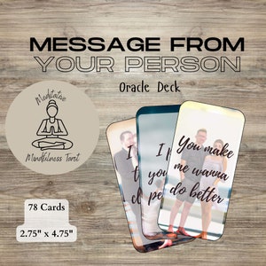 Message From Your Person Oracle Deck Digital Version