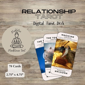 Relationship Tarot Deck Digital Version