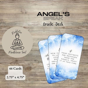 Angel's Speak Oracle Deck Version numérique