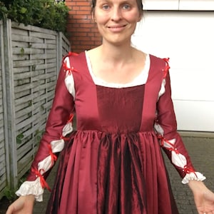 Italian renaissance inspired dress