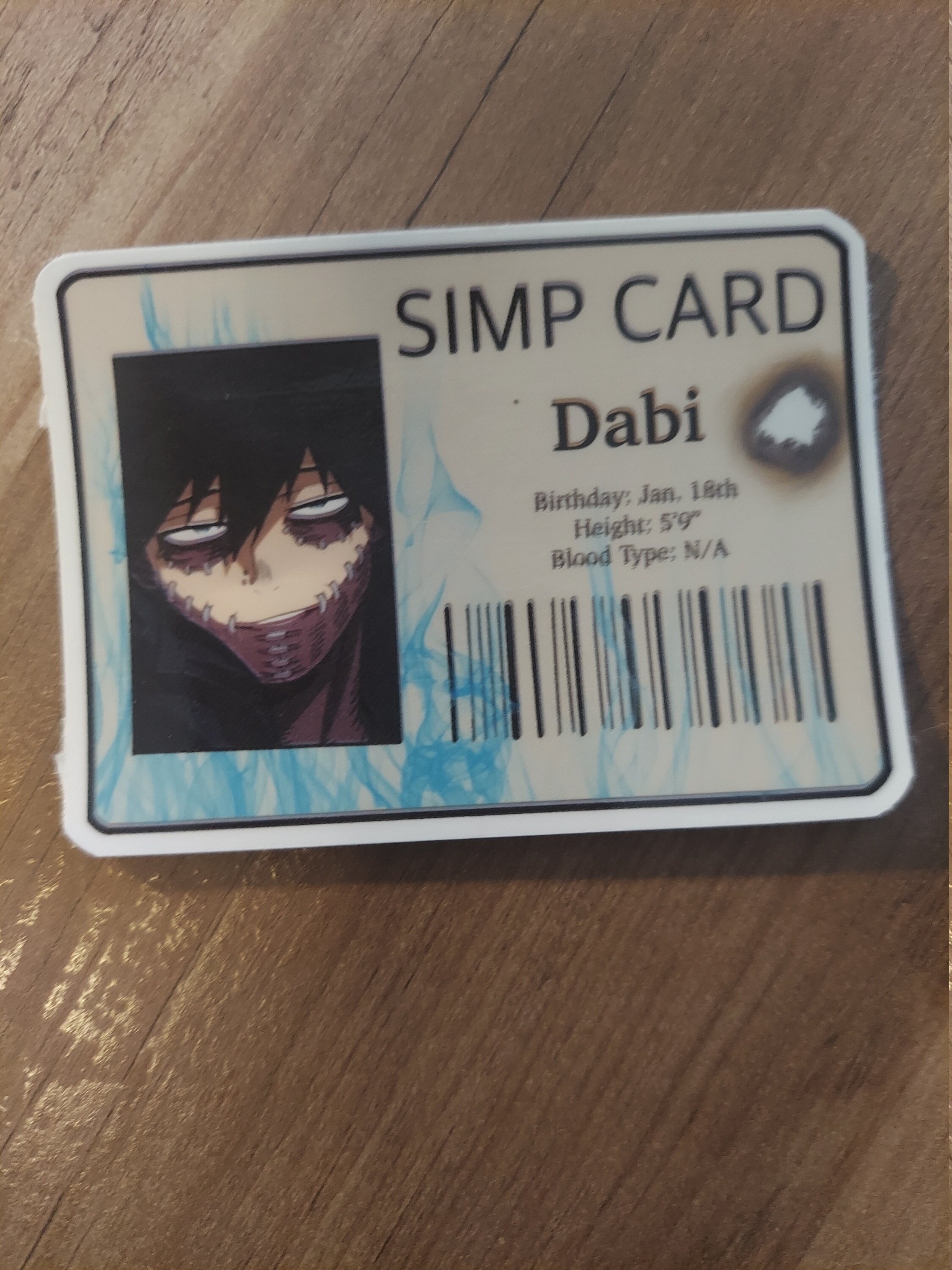Style 2 Simp ID Cards Etsy