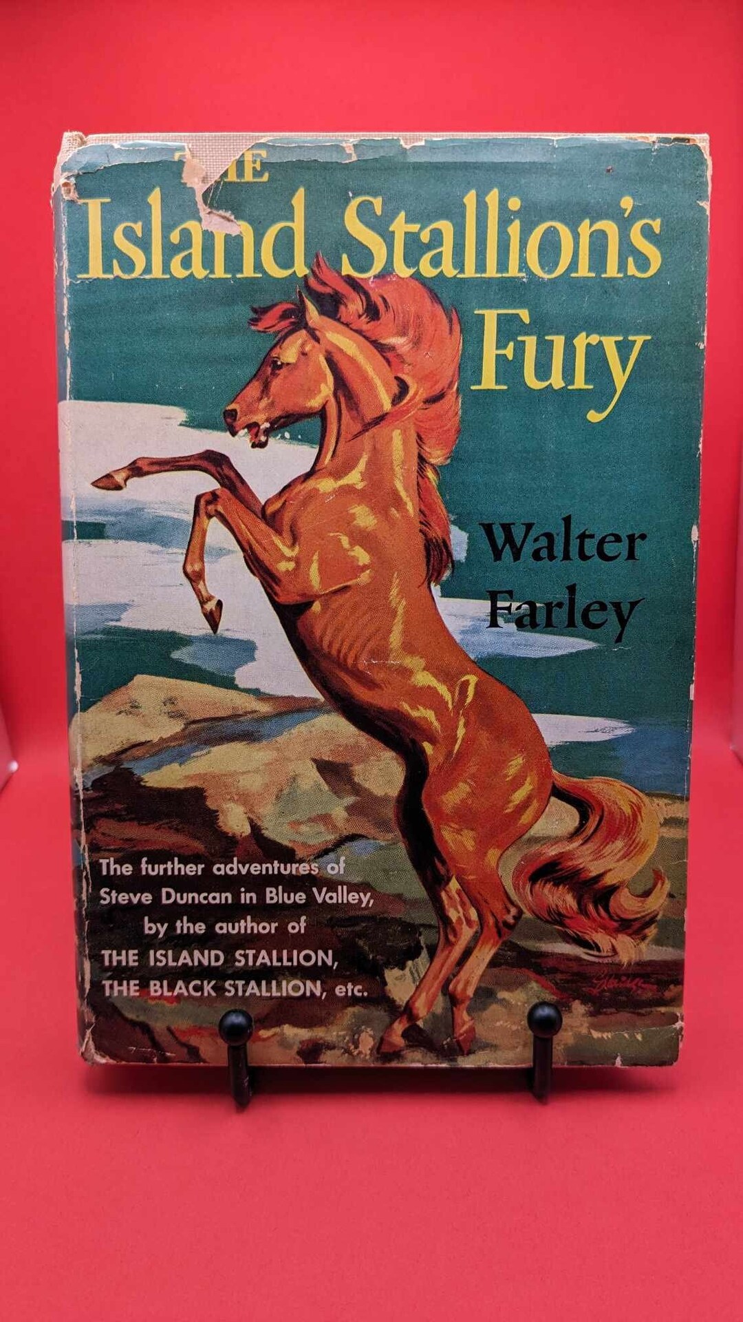 The Island Stallion's Fury 1951 Walter Farley Hardcover Etsy