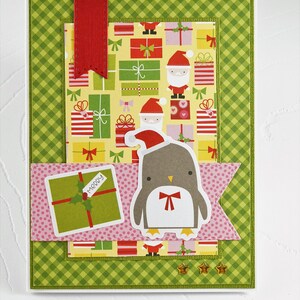 Christmas greeting card , blank, no text inside, Carte de voeux de Noël , vierge, pas de texte à l'intérieur