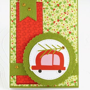Christmas greeting card , blank, no text inside, Carte de voeux de Noël , vierge, pas de texte à l'intérieur