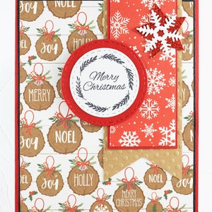 Christmas greeting card , blank, no text inside, Carte de voeux de Noël , vierge, pas de texte à l'intérieur