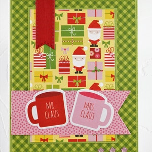 Christmas greeting card , blank, no text inside, Carte de voeux de Noël , vierge, pas de texte à l'intérieur