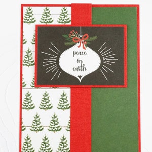 Christmas greeting card , blank, no text inside, Carte de voeux de Noël , vierge, pas de texte à l'intérieur