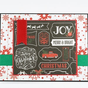 Christmas greeting card , blank, no text inside, Carte de voeux de Noël , vierge, pas de texte à l'intérieur
