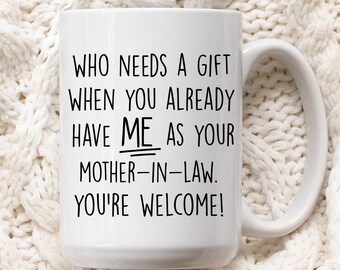 Funny Son/Daughter In Law Mug: Bonus Family Gag Gift