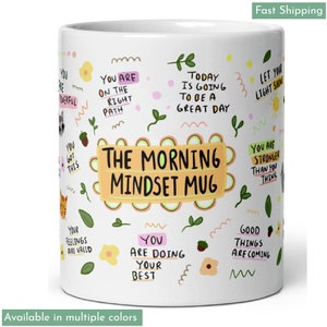 Daily Affirmations Coffee Mug: Positive Mindset Gift