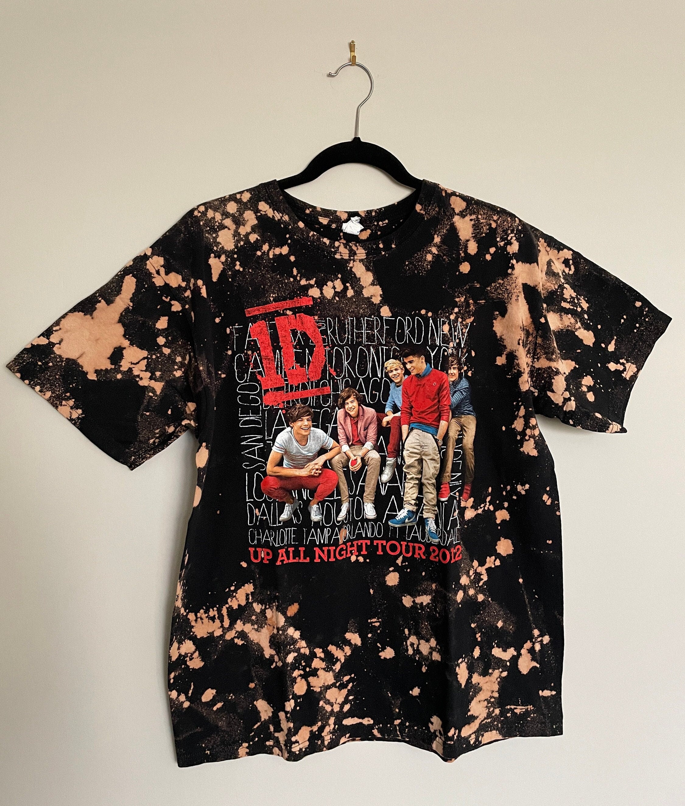 One Direction Up All Night Tour 2012 T-Shirt, One Direction Merch - Unleash  Your Creativity