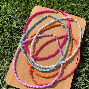 seed bead necklace!
