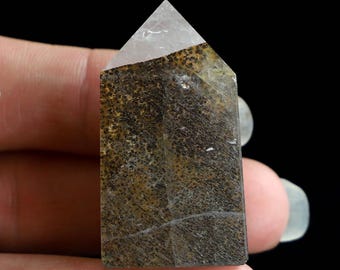 Natural Dendritic Quartz Point, Crystal Tower