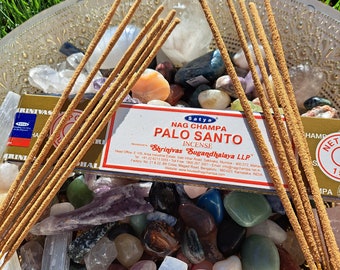 Sacred Palo Santo Incense Sticks - Natural Aromatherapy for Meditation and Cleansing