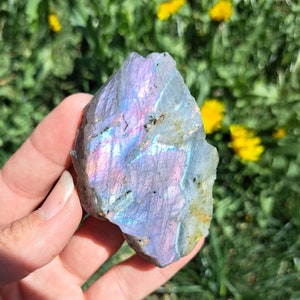 One-of-a-Kind Labradorite Freeform: Beautiful Home Décor or Crystal Collection Piece