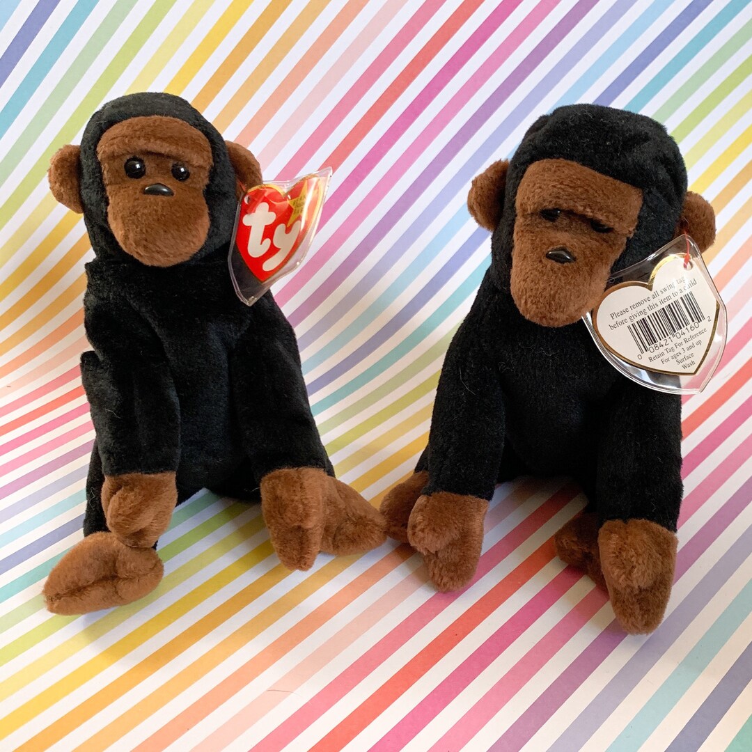 Ty Beanie Babies — Congo the Gorilla (1996), MWMT — **2 IN STOCK