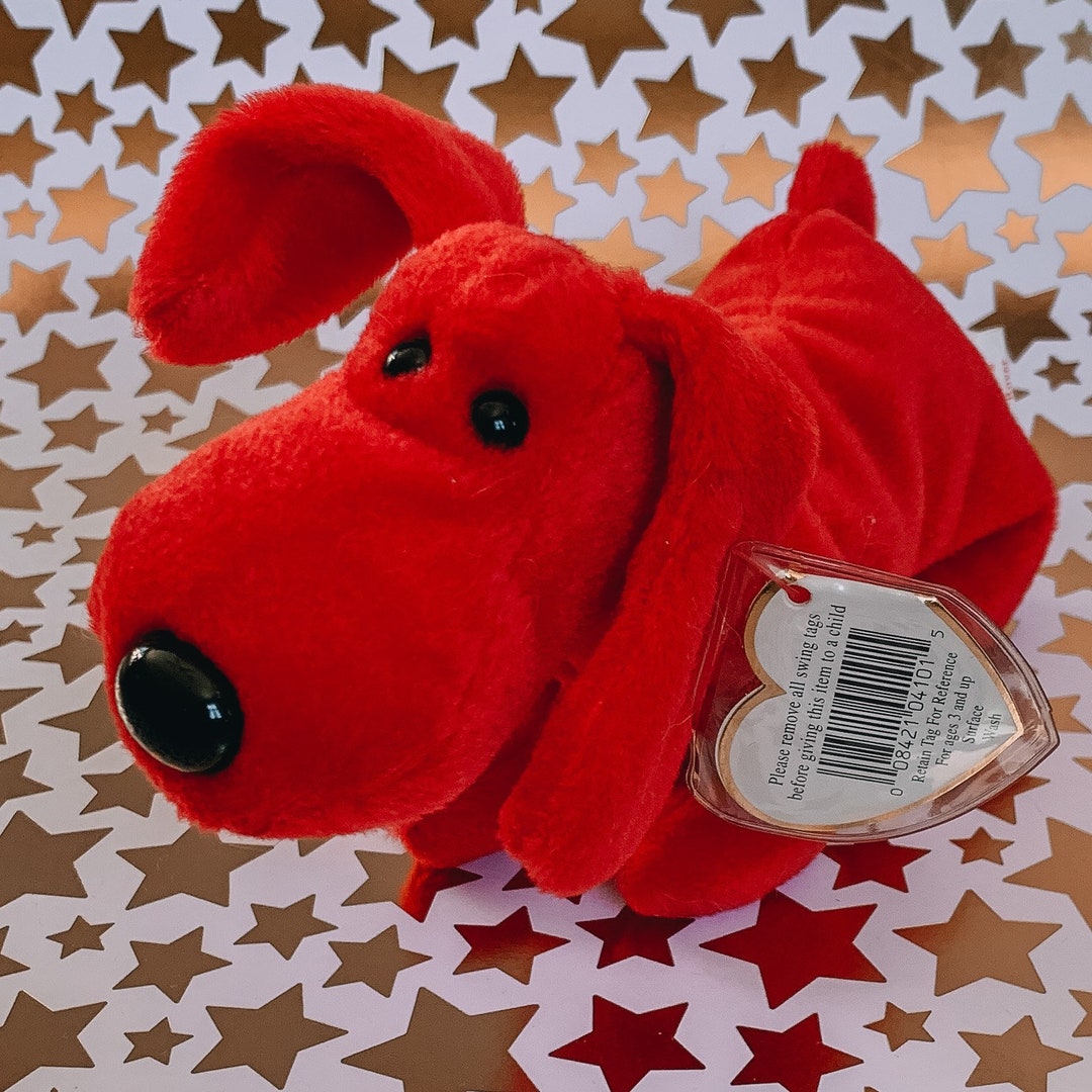 TY Beanie Baby Rover el Perro 1996 MWMT Etsy México