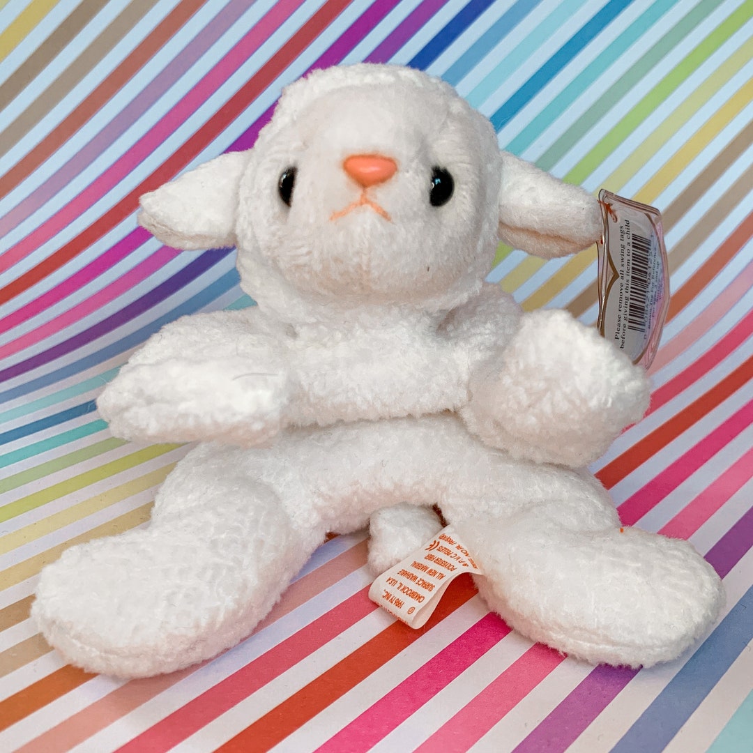 TY Beanie Baby Fleece the Lamb 1996 MWMT Etsy