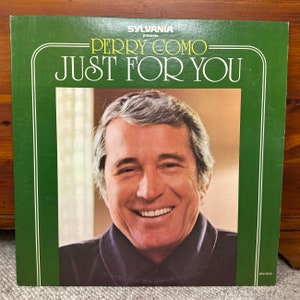 VINTAGE VINYL -- &quot;Just for You,&quot; Perry Como, (originally released 1975)