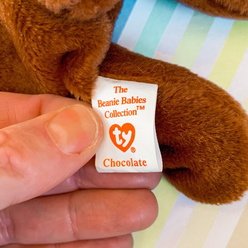 TY Beanie Baby Chocolate the Moose 1993 MWMT - Etsy