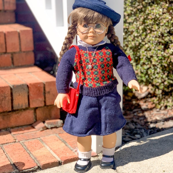 American Girl Doll Molly Original Outfit Etsy