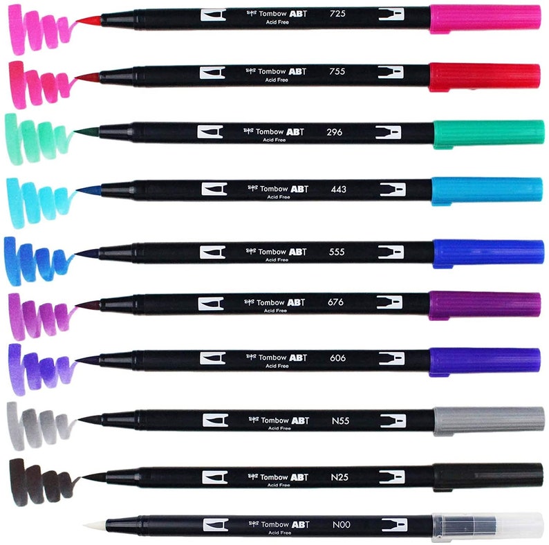 Tombow - ABT Dual Brush Pen, Pennarelli singoli