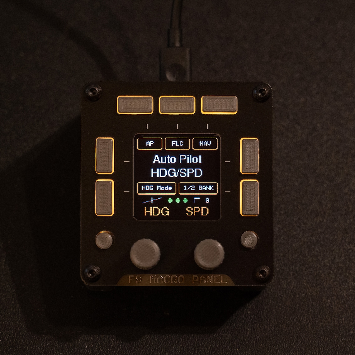 FS Macro Panel Controller for Flight Simulator 2020 / 2024 USBC Etsy