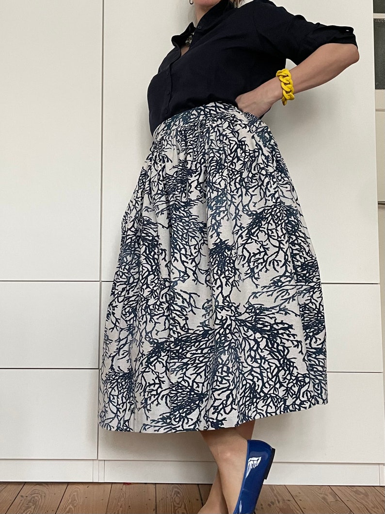 BLUE CORAL Skirt with Pockets image 7