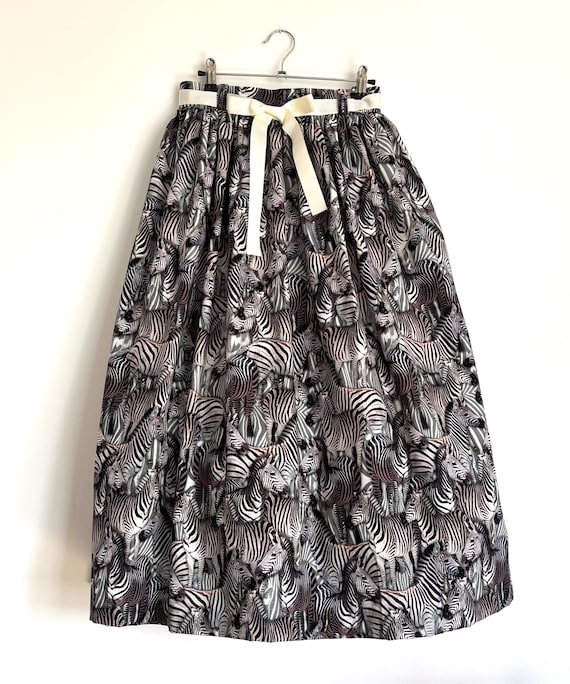 Skirt With Pockets ZEBRA