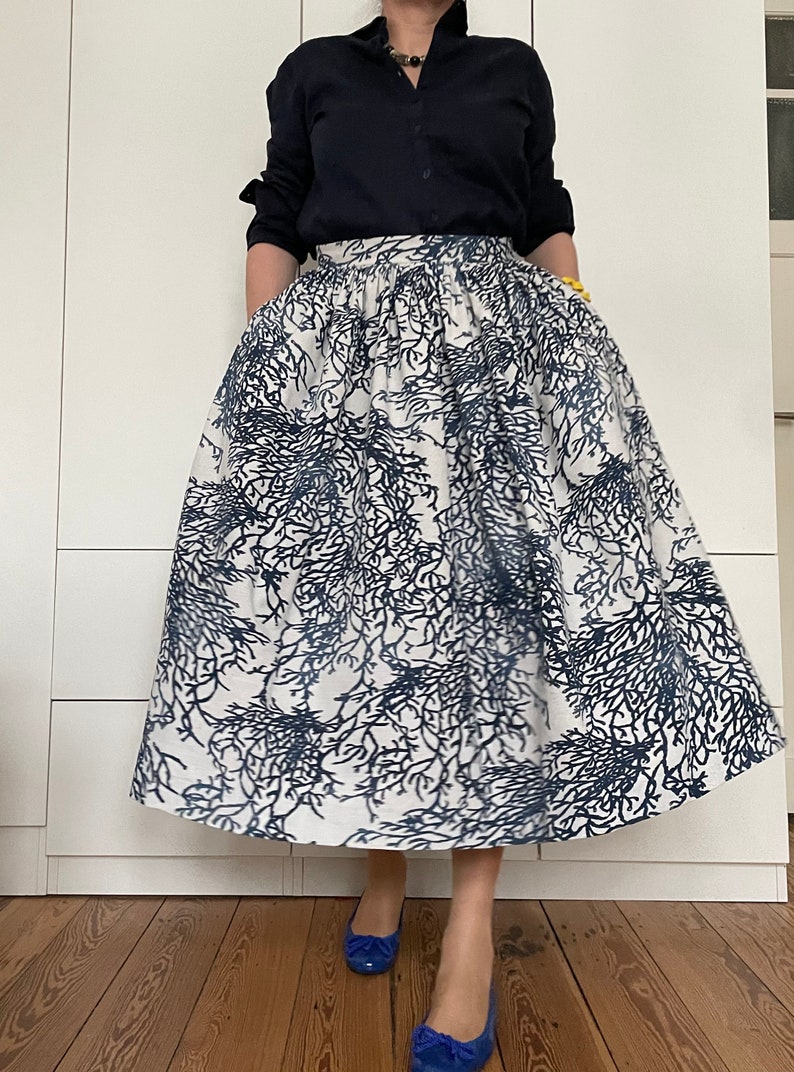 BLUE CORAL Skirt with Pockets image 8