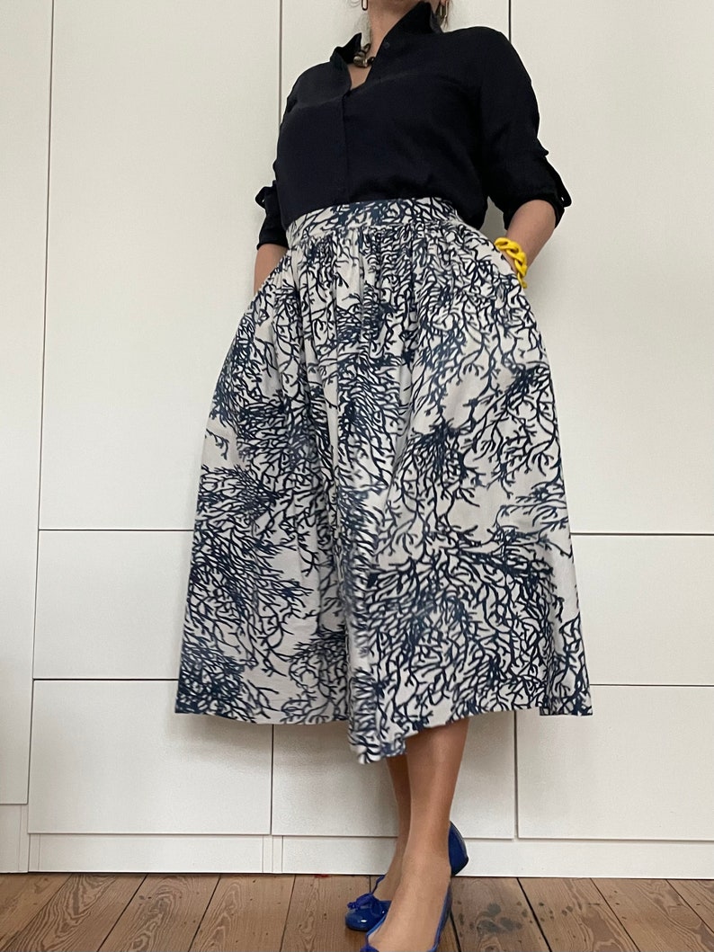 BLUE CORAL Skirt with Pockets image 1