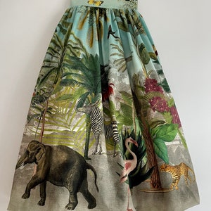 Jungle Skirt with Pockets