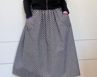 PIBA skirt with pockets